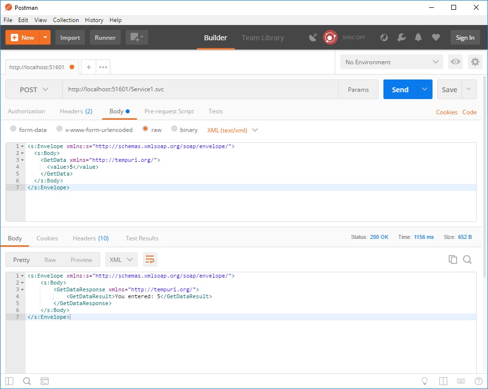 Making WCF service request using Postman - Firoz Ansari